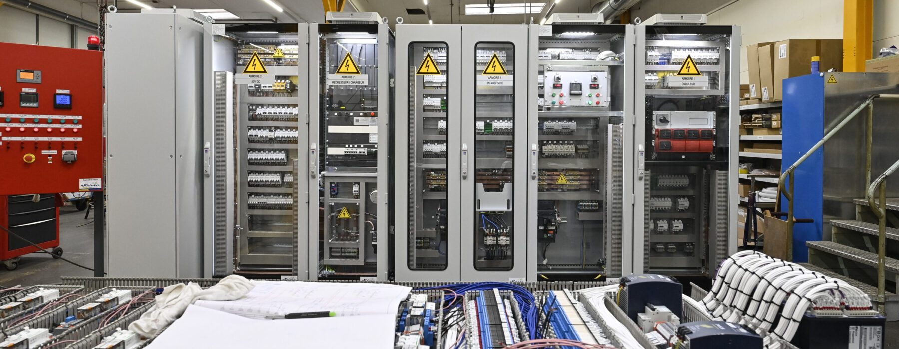 Kabinen bei Elektro Heinen